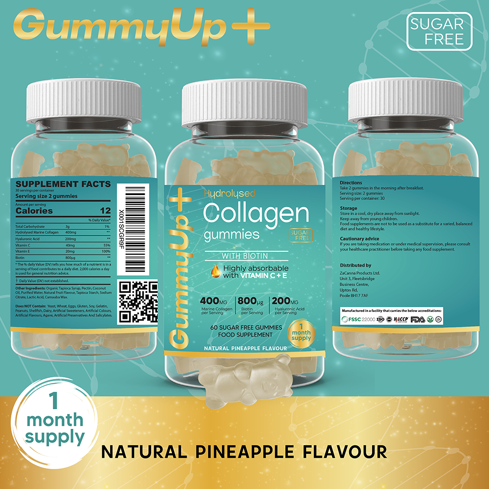 Anti-aging collagen gummies dosage and usage instructions