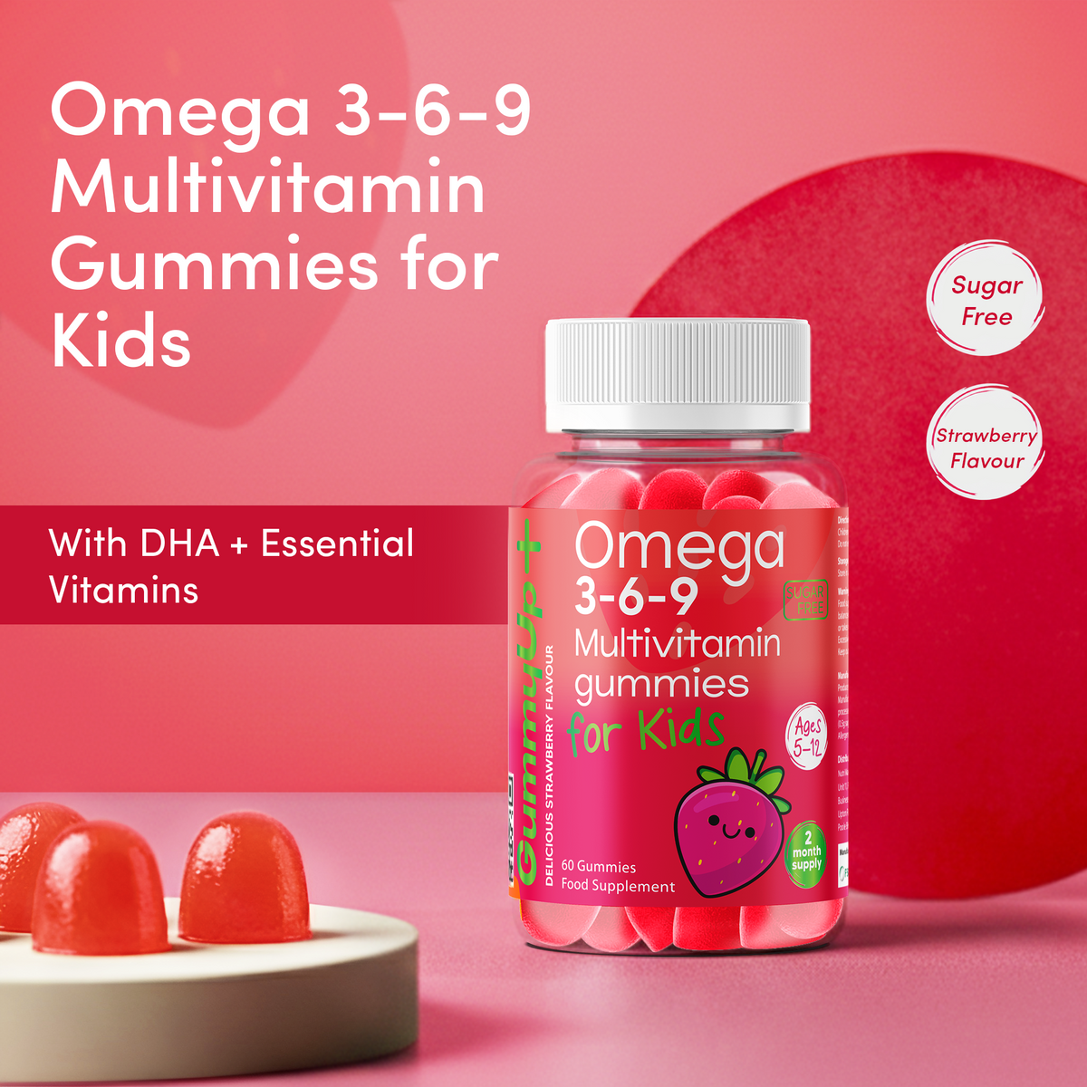 Kids Omega 3-6-9 Multivitamin Gummies