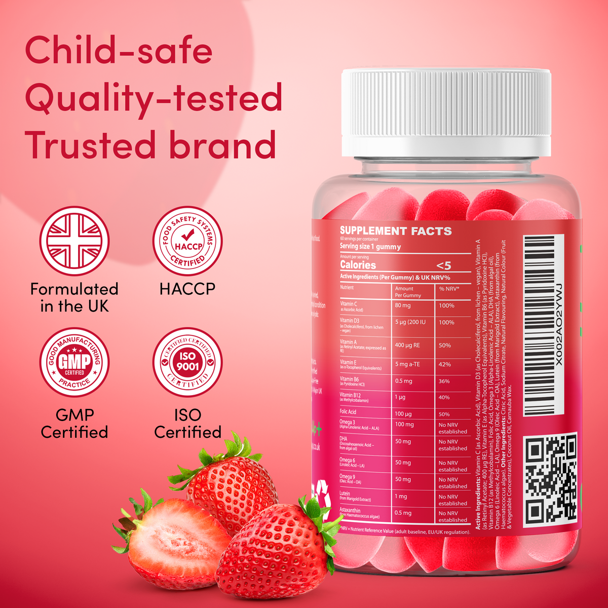 Kids Omega 3-6-9 Multivitamin Gummies