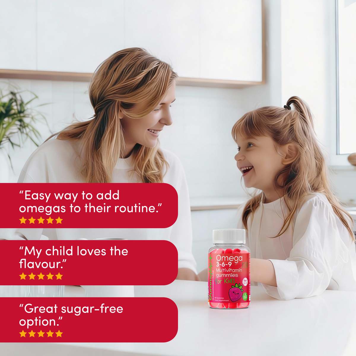 Kids Omega 3-6-9 Multivitamin Gummies