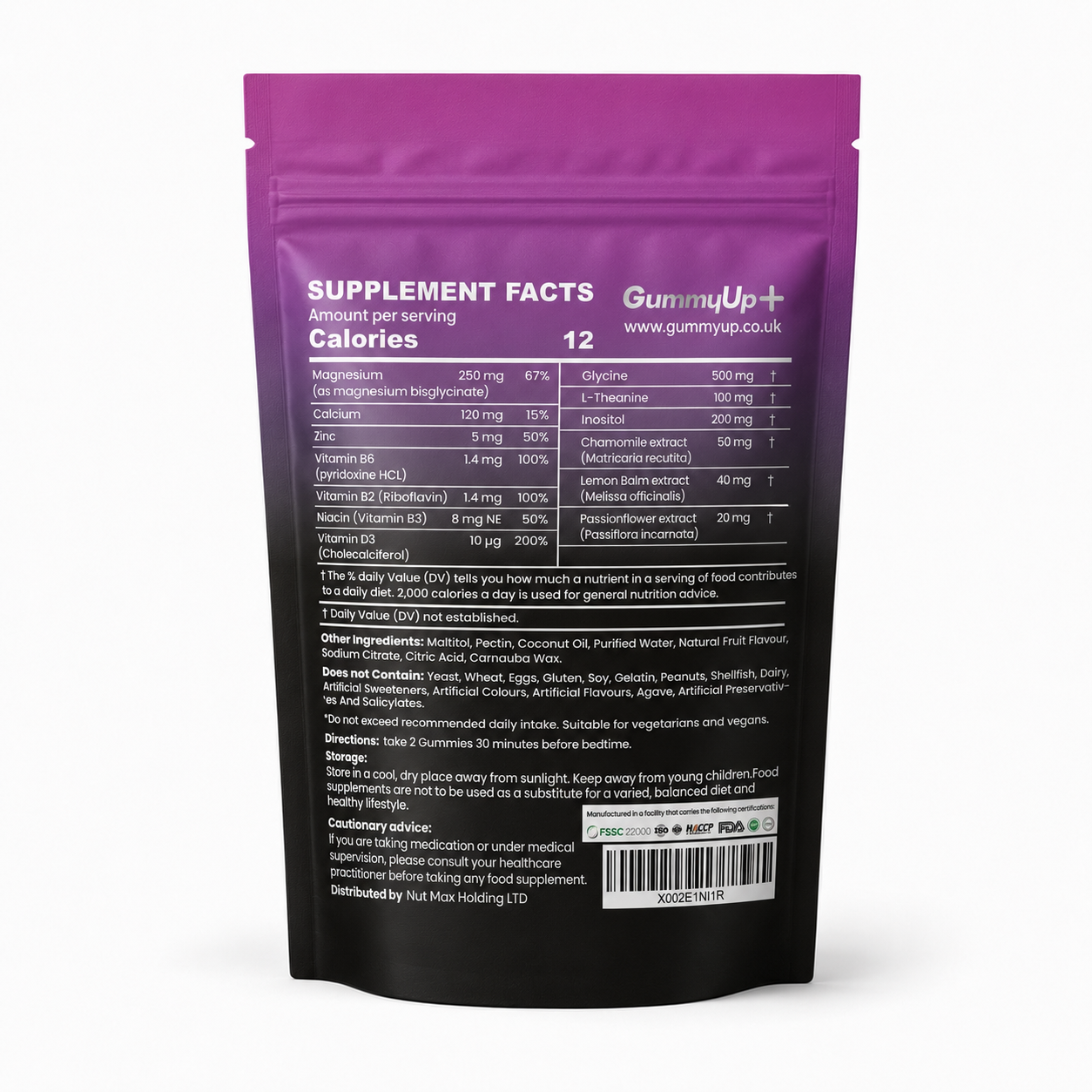 GummyUp+ Bedtime Gummies Travel Pack