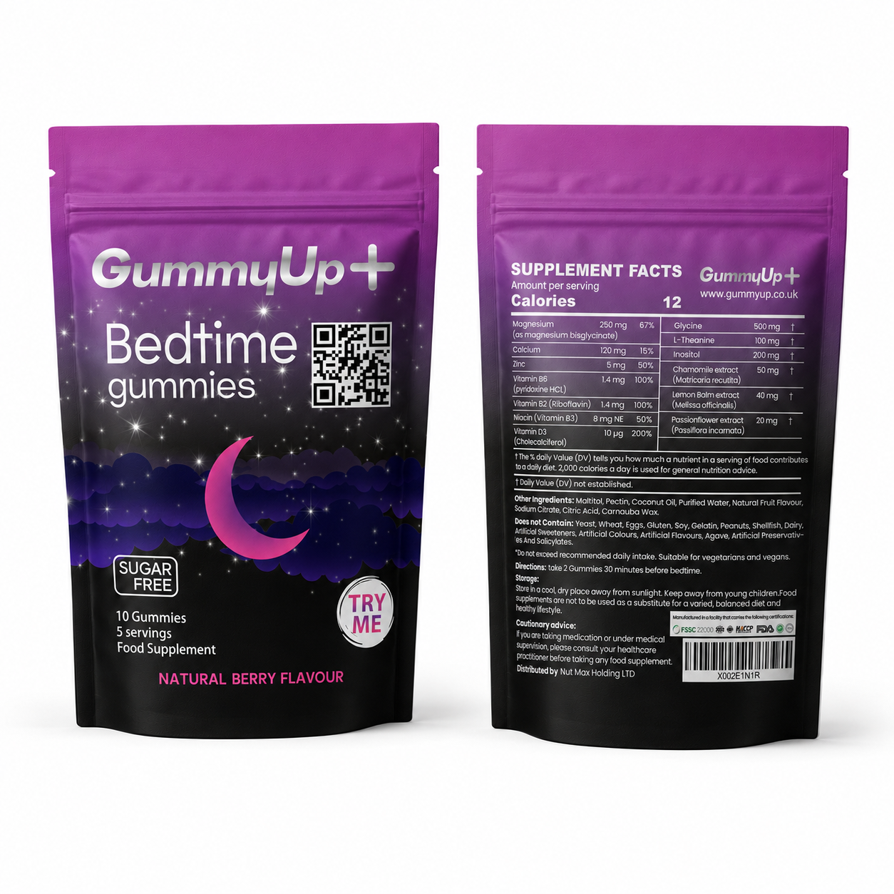GummyUp+ Bedtime Gummies Travel Pack