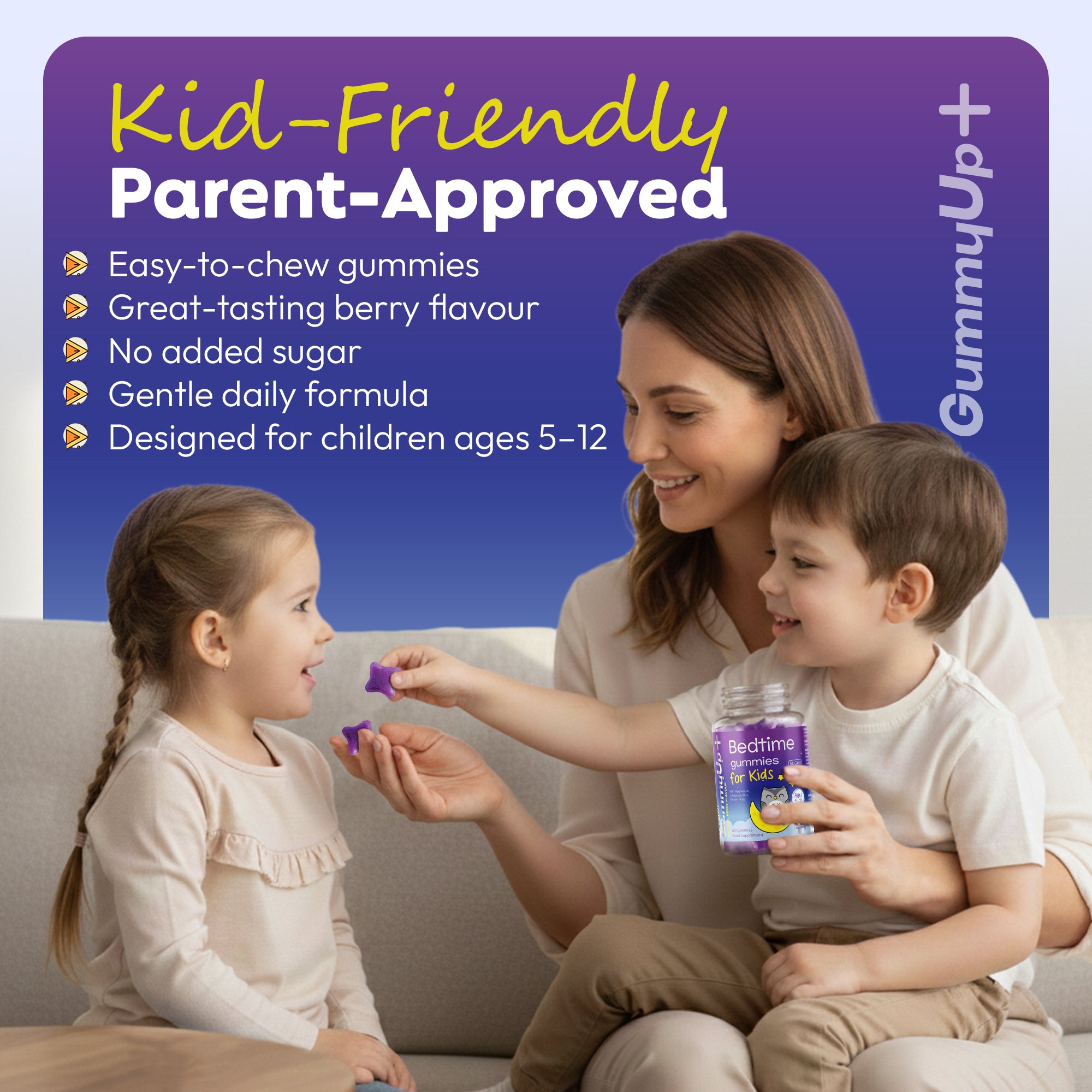 Kids Bedtime Gummies Natural Night-time Support