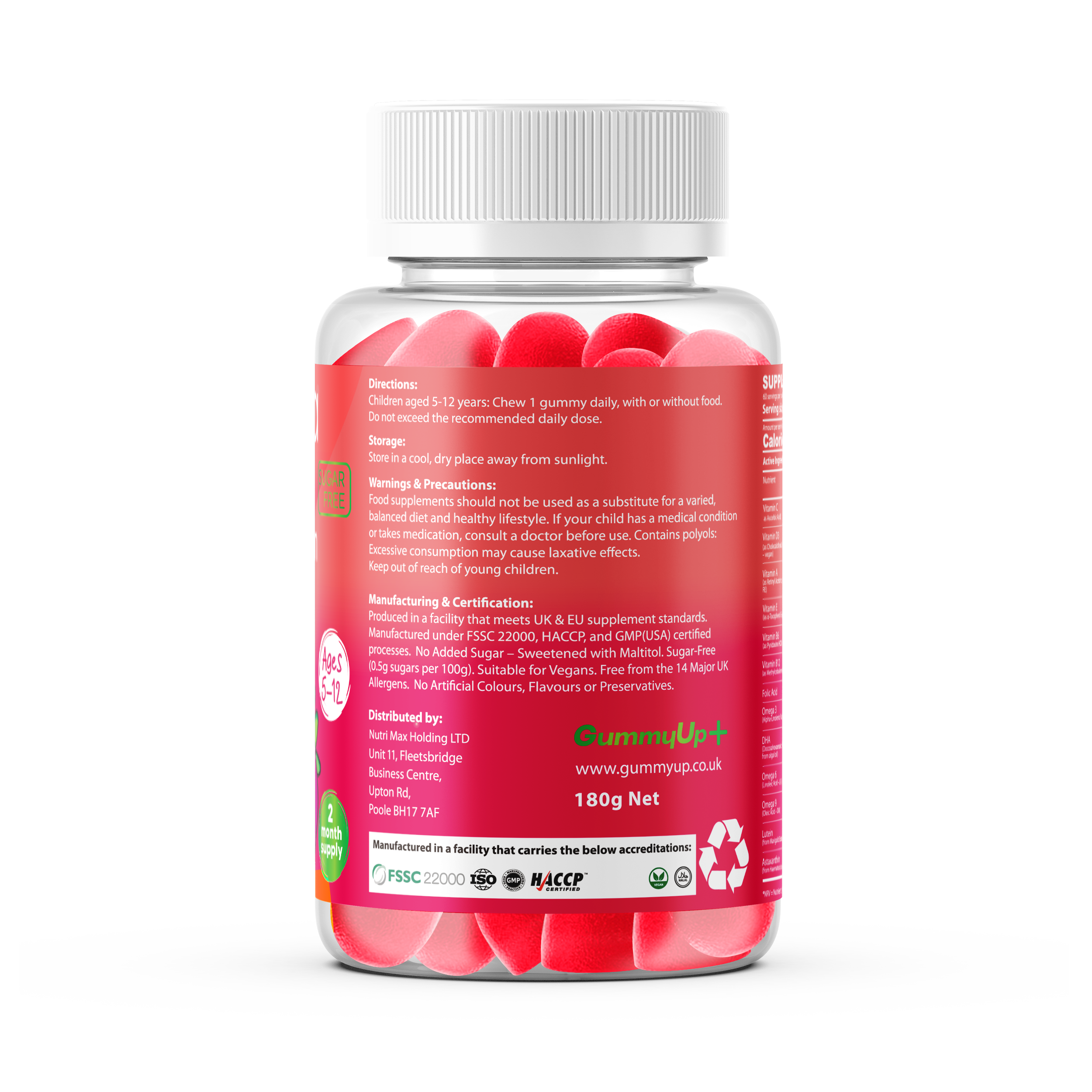 Kids Omega 3-6-9 Multivitamin Gummies