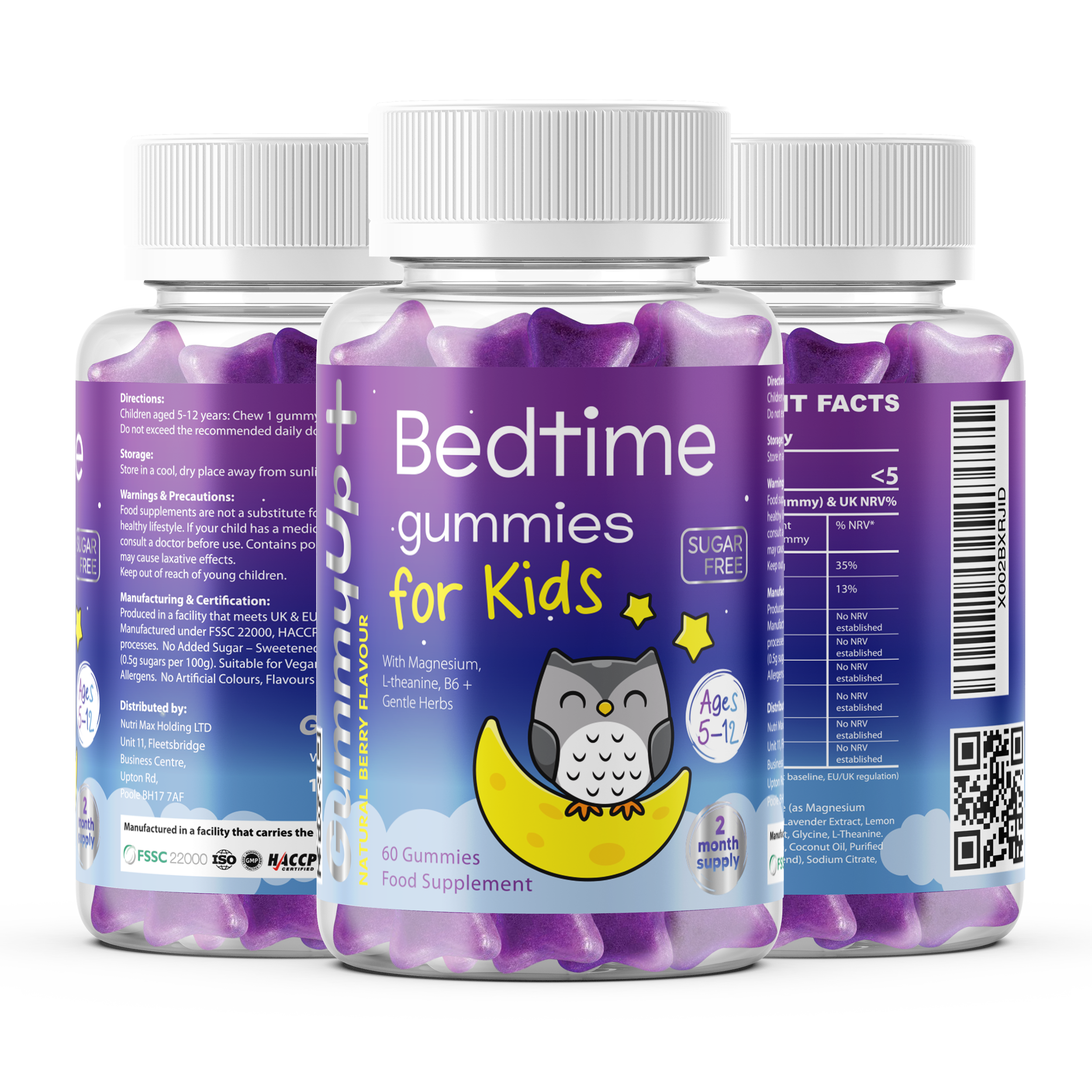 Kids Bedtime Gummies Natural Night-time Support