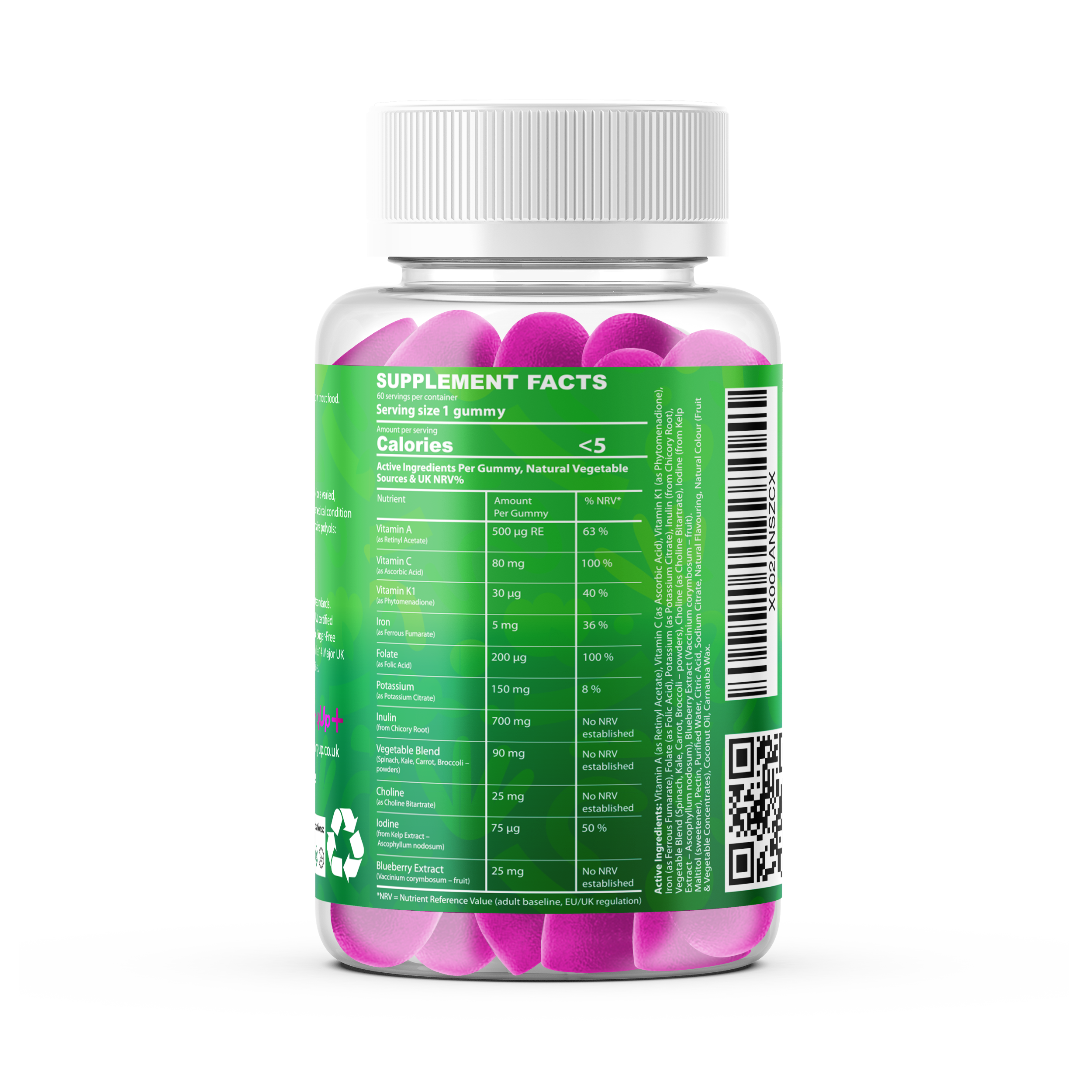 Kids Vegetable Vitamin Gummies